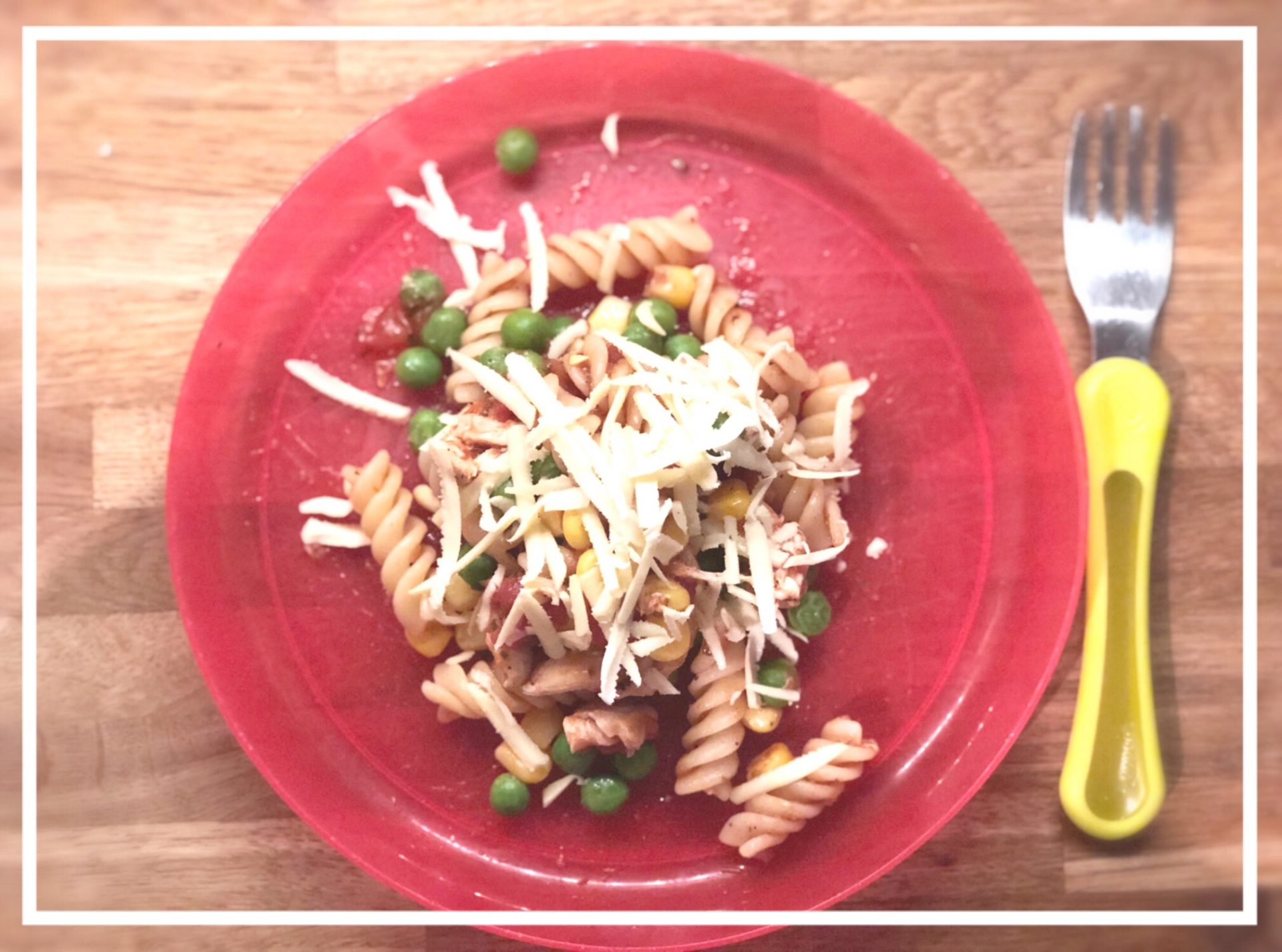 Dairy free pasta perfect for weaning
